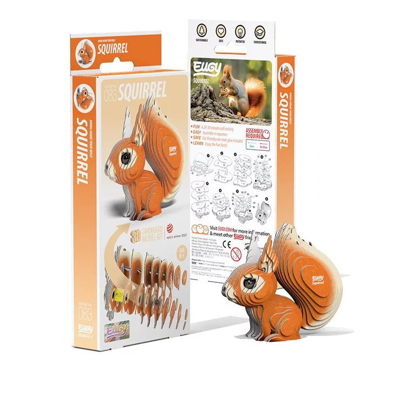Eugy Puzzle 3D - Esquilo