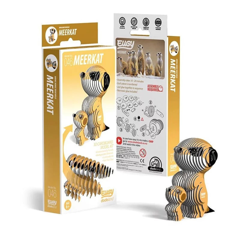 Eugy 3D Puzzle - Meerkat