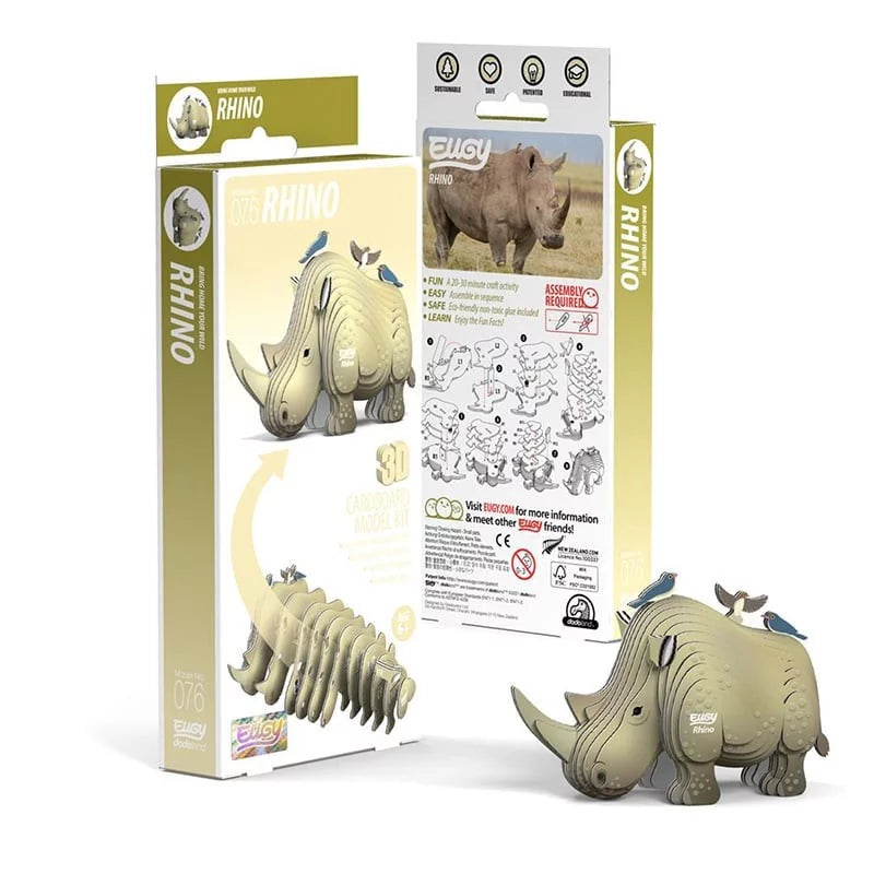 Eugy Puzzle 3D - Rinoceronte