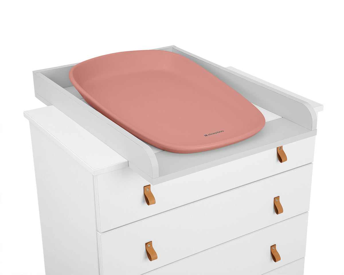 Muda-fraldas ergonómico em espuma EVA Rosa da Kikkaboo, fotografia 7