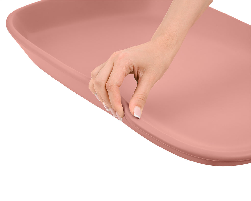 Muda-fraldas ergonómico em espuma EVA Rosa da Kikkaboo, fotografia 5