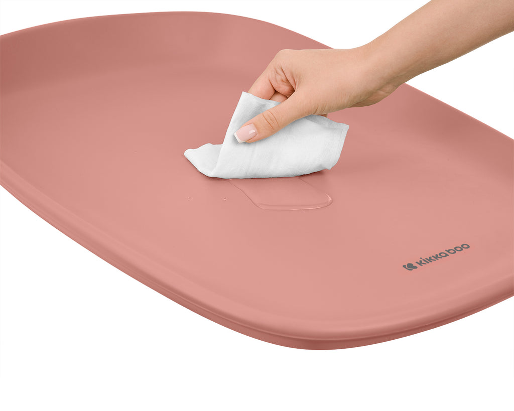Muda-fraldas ergonómico em espuma EVA Rosa da Kikkaboo, fotografia 6
