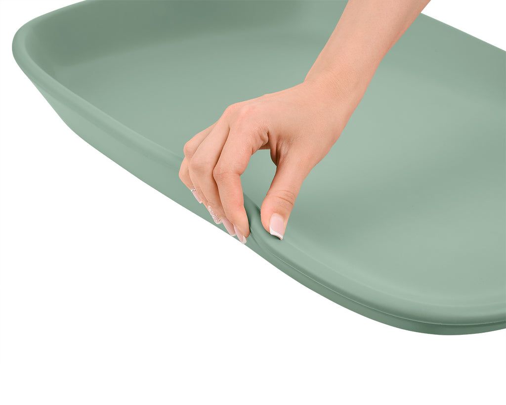 Muda-fraldas ergonómico em espuma EVA Verde Salva da Kikkaboo, fotografia 5
