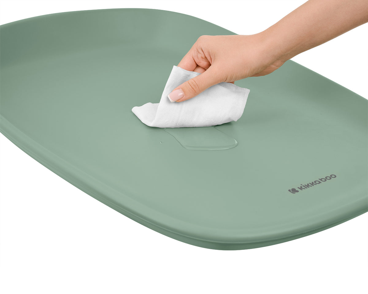 Muda-fraldas ergonómico em espuma EVA Verde Salva da Kikkaboo, fotografia 6