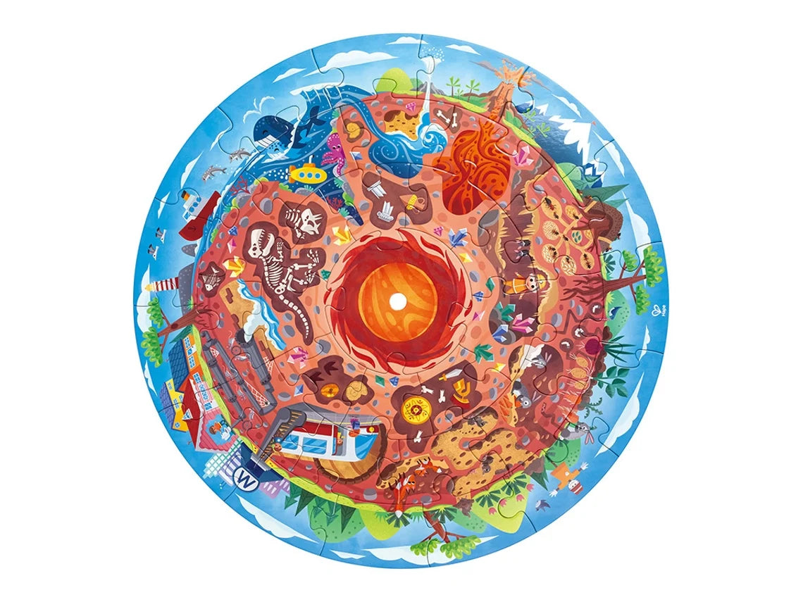 Hape Puzzle Redondo - Subsolo