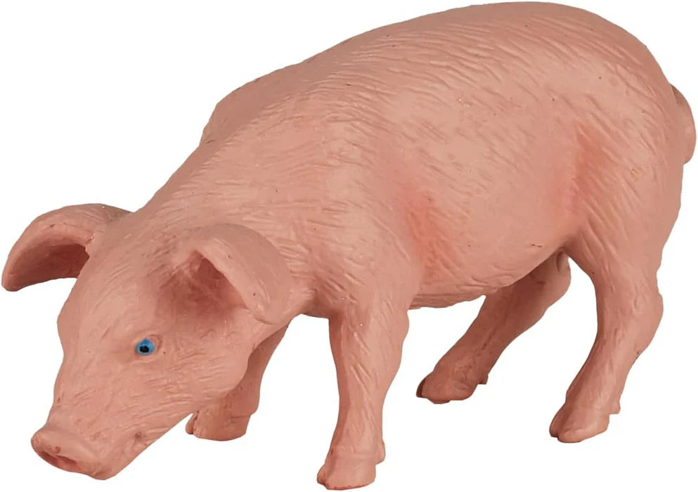 Figura de porco realista da marca Mojo para brincadeira educativa infantil