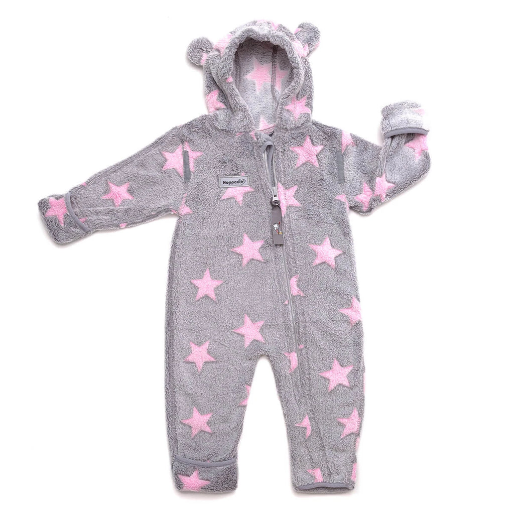 Hoppediz Macacão de Fleece Anthrazit *pré venda