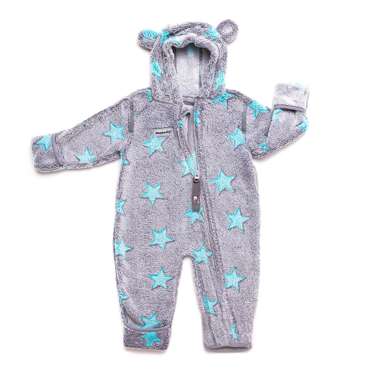 Hoppediz Macacão de Fleece Anthrazit *pré venda