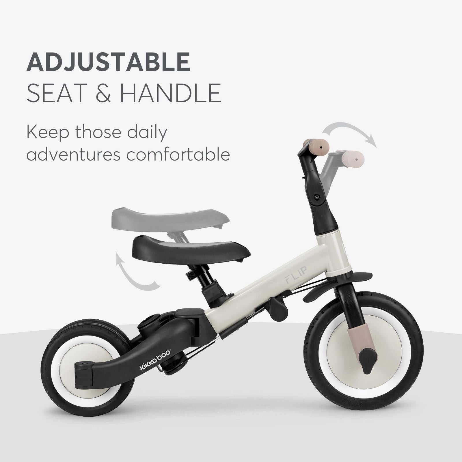 Kikkaboo bicicleta triciclo multifuncional 5 em 1 FLIP