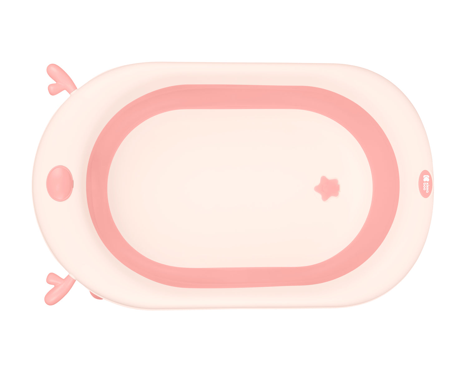 Kikkaboo Banheira dobrável Foldy Rosa