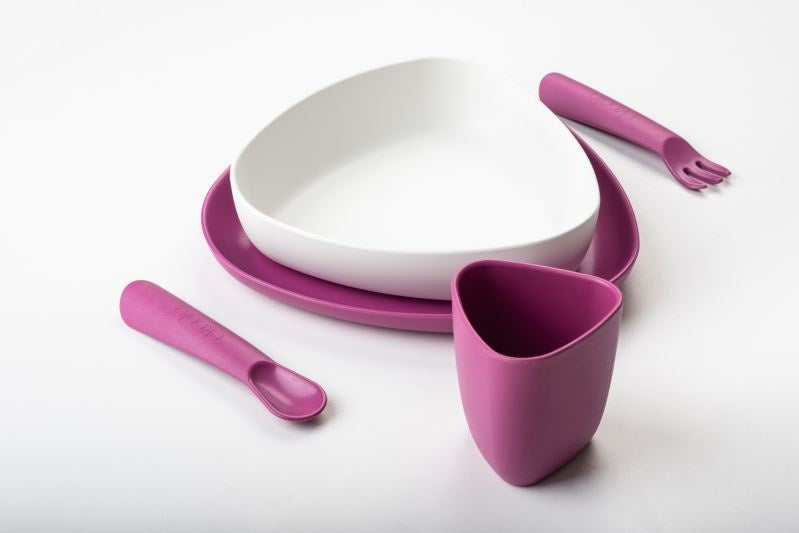 eKoala 5-Piece Feeding Set - Pink