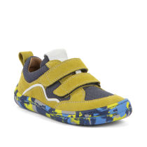 Froddo Barefoot Leather & Mesh Sneaker (Lime) Kid *Arriving in February