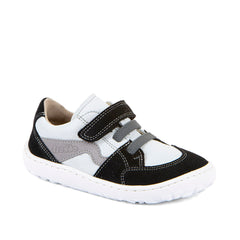 Froddo Barefoot Sneakers Elastic (White/Black) Kid *arriving in February
