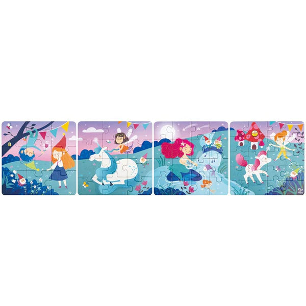 Hape Puzzle Conto de Fadas 4 em 1
