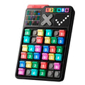Consola de jogo Giiker Smart Sudoku com grelha colorida preenchida e botões de controlo, ideal para estimular o raciocínio lógico.