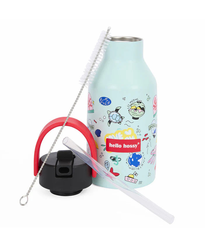 Botella térmica Hello Hossy de 350 ml con diseño de leopardo