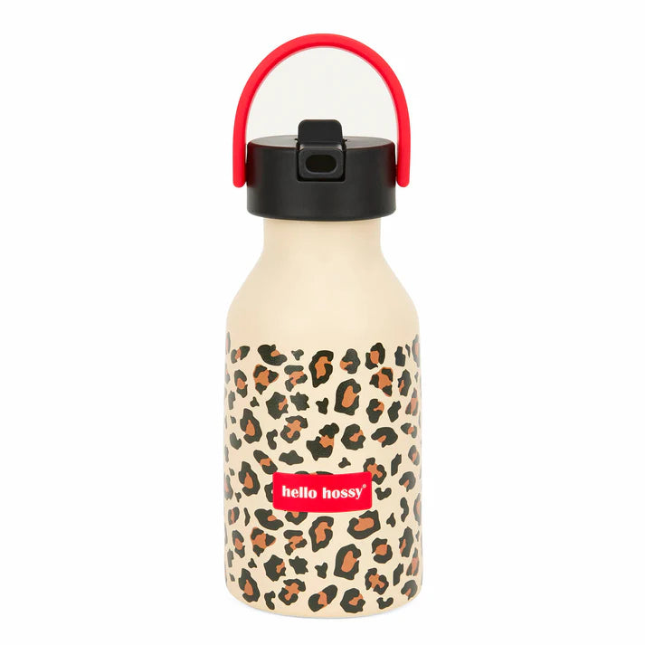 Botella térmica Hello Hossy de 350 ml con diseño de leopardo