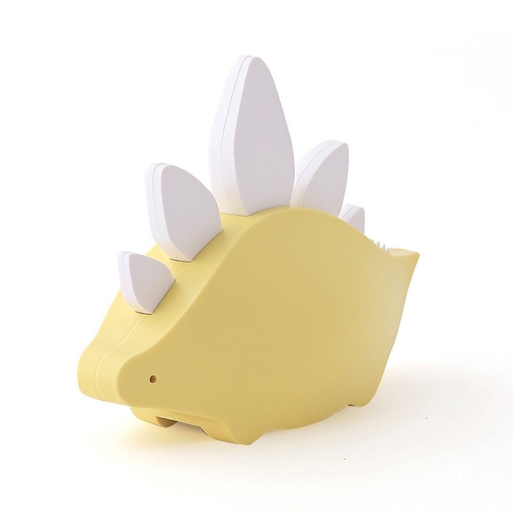 Halftoys Puzzle Diorama 3D Stegosaurus no habitat construído com árvores e colinas.