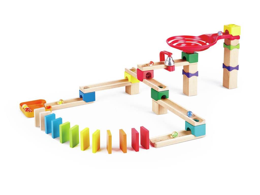 Hape Marble Run with Dominoes