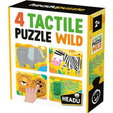 Headu - Montessori Puzzle Táctil Savana