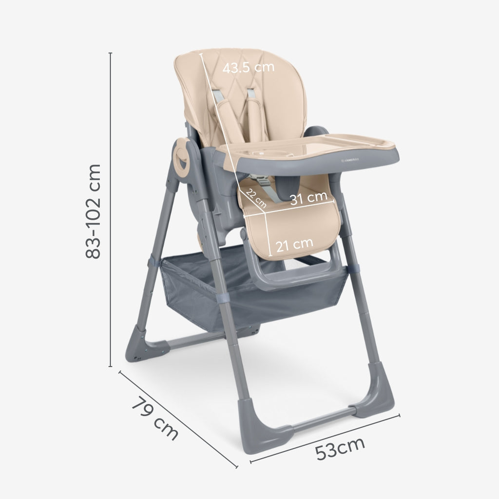 Cadeira de refeição Kikkaboo Comfy+