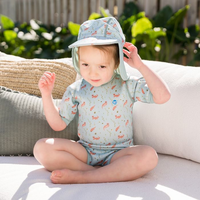 Splash About - Fato de praia/piscina térmico Happy Nappy™ Wetsuit  Playful Otters