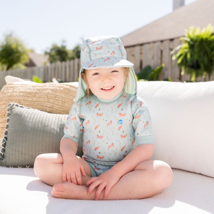 Splash About - Fato de praia/piscina térmico Happy Nappy™ Wetsuit  Playful Otters