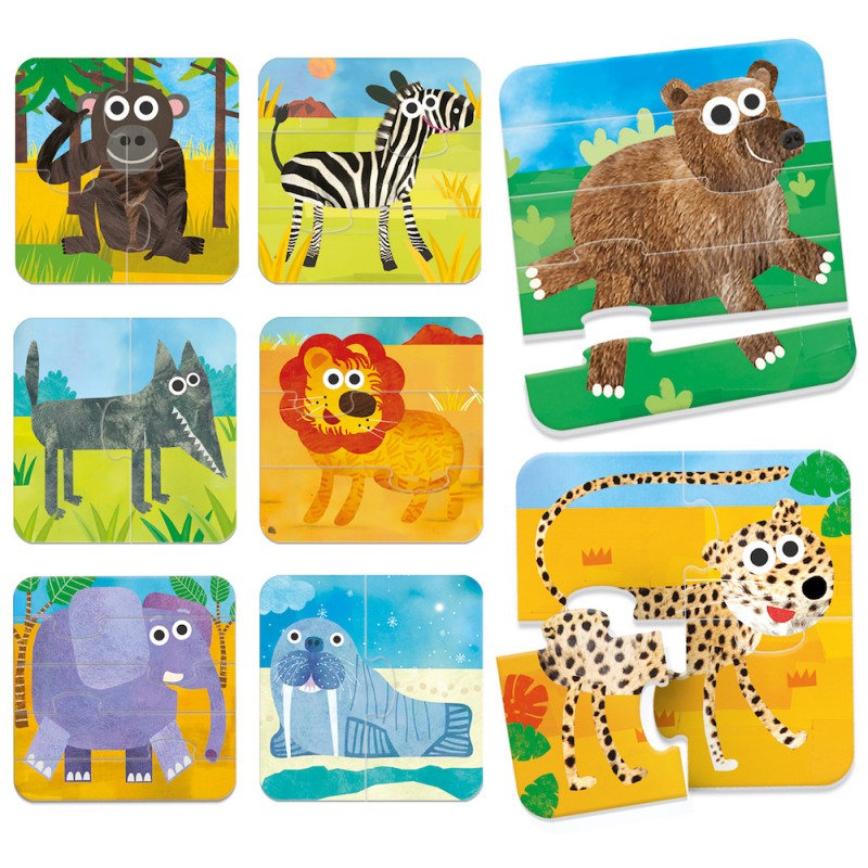Headu - 8 Progressive Savannah Puzzles
