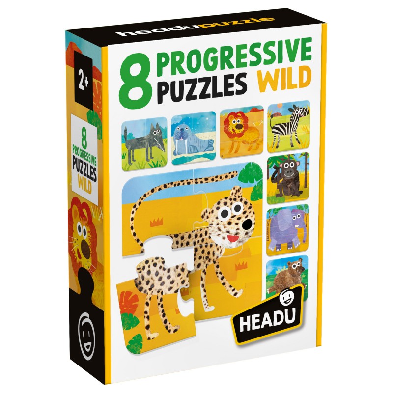 Headu - 8 Progressive Savannah Puzzles
