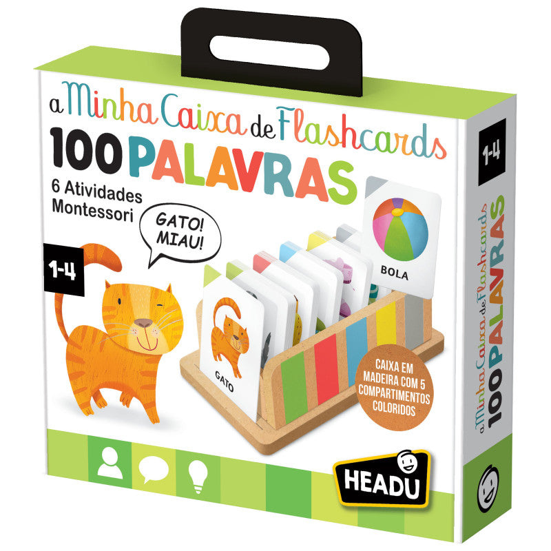 Headu - A minha primeira caixa de Flashcards 100 Palavras