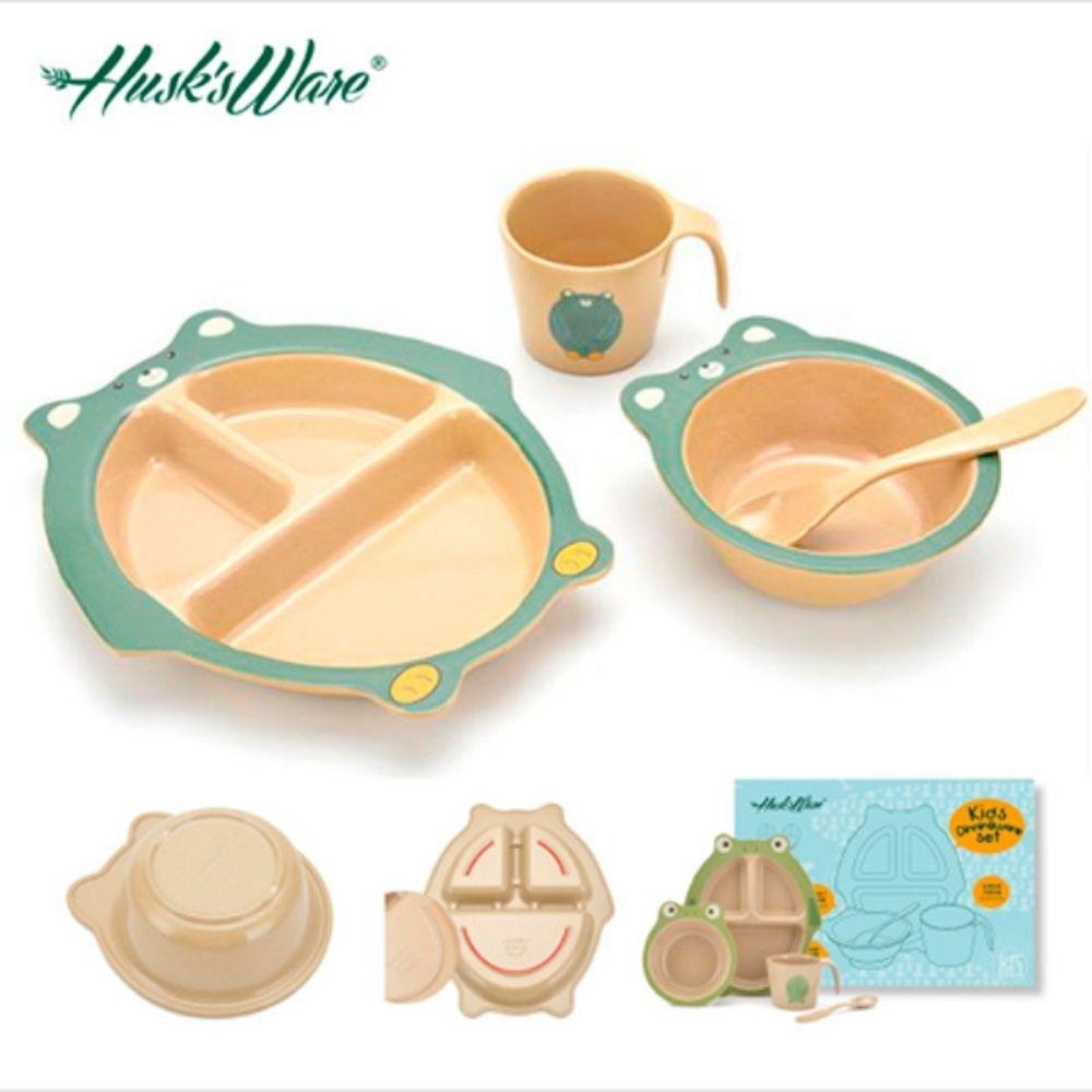 HUSK'S BABY Conjunto de alimentação Bear