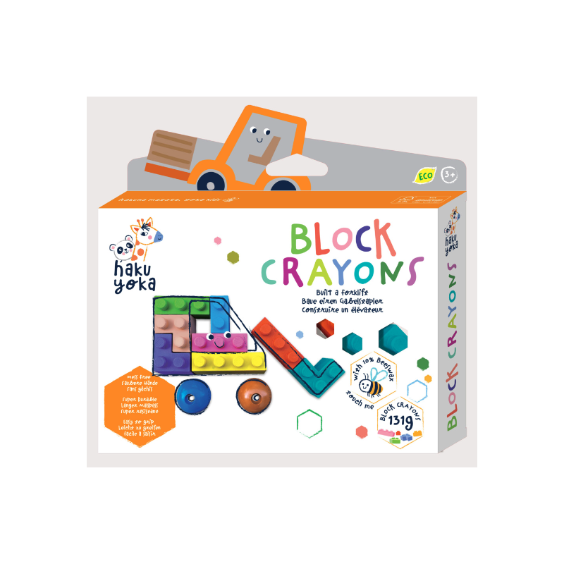 Crayones en bloque HAKU YOKA - Crayones en bloque