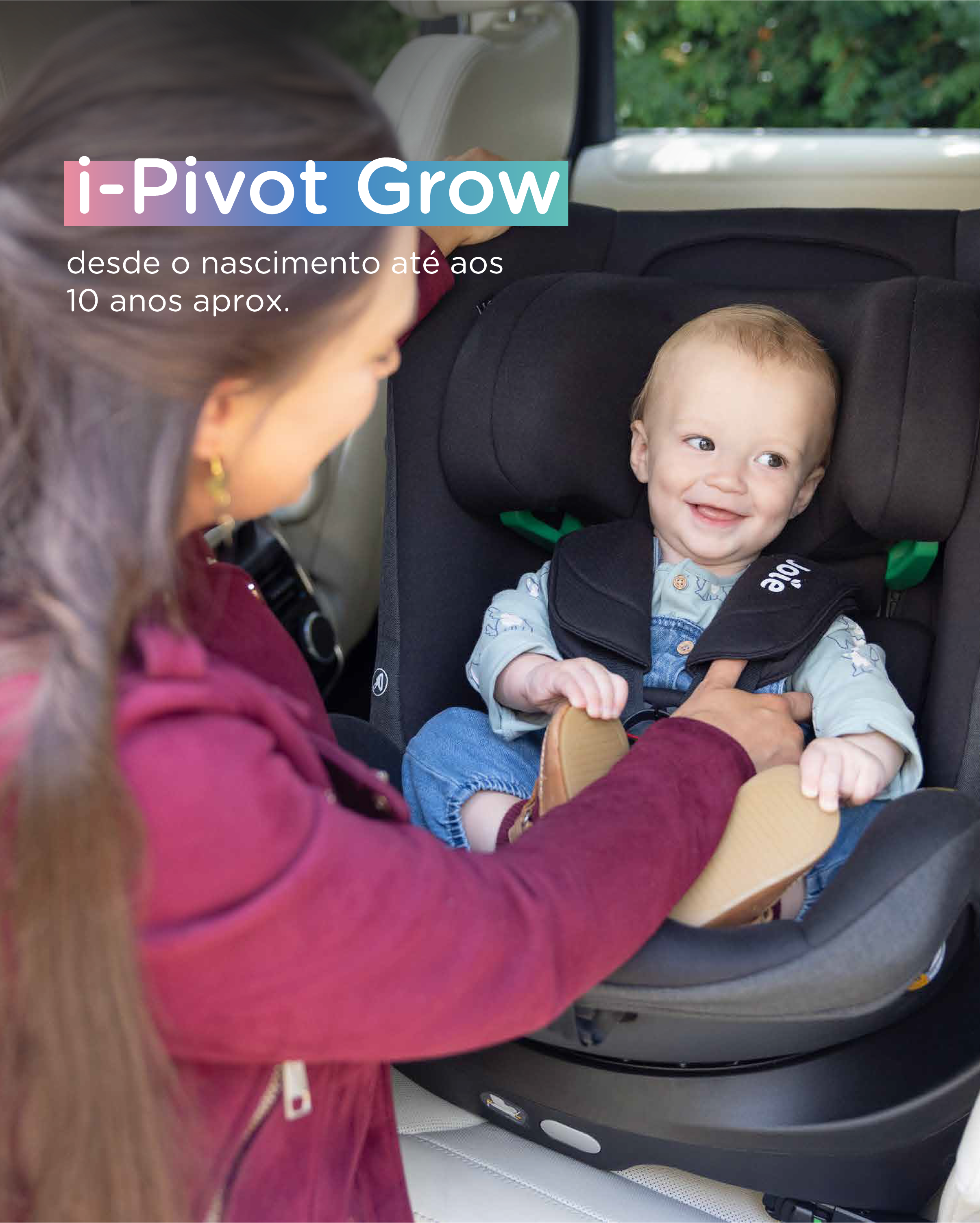 Joie I-Pivot Grow Multi-Group Car Seat (from birth to 135cm)