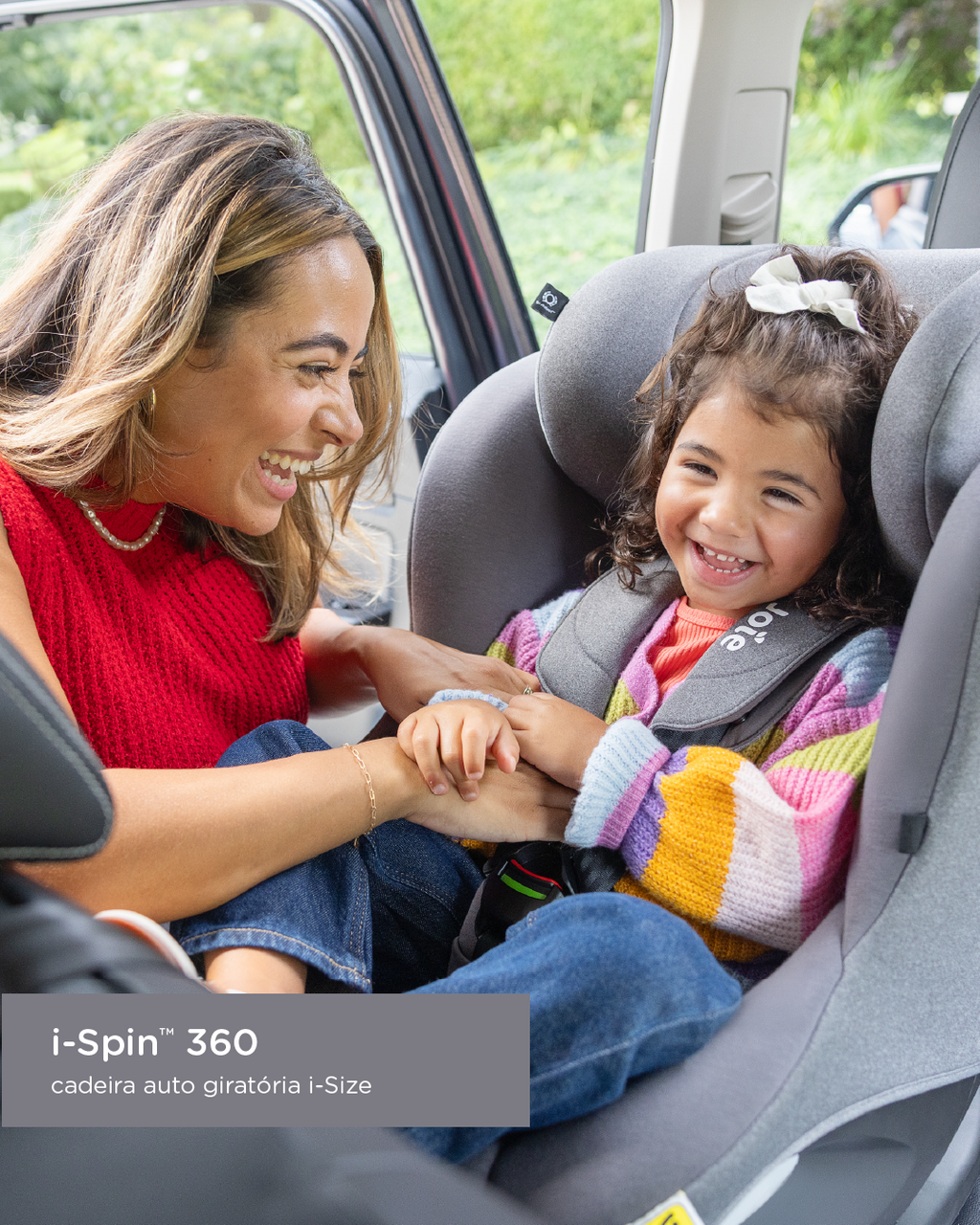 Silla de coche Joie i-Spin 360 | 40cm - 105cm MESH EDITION