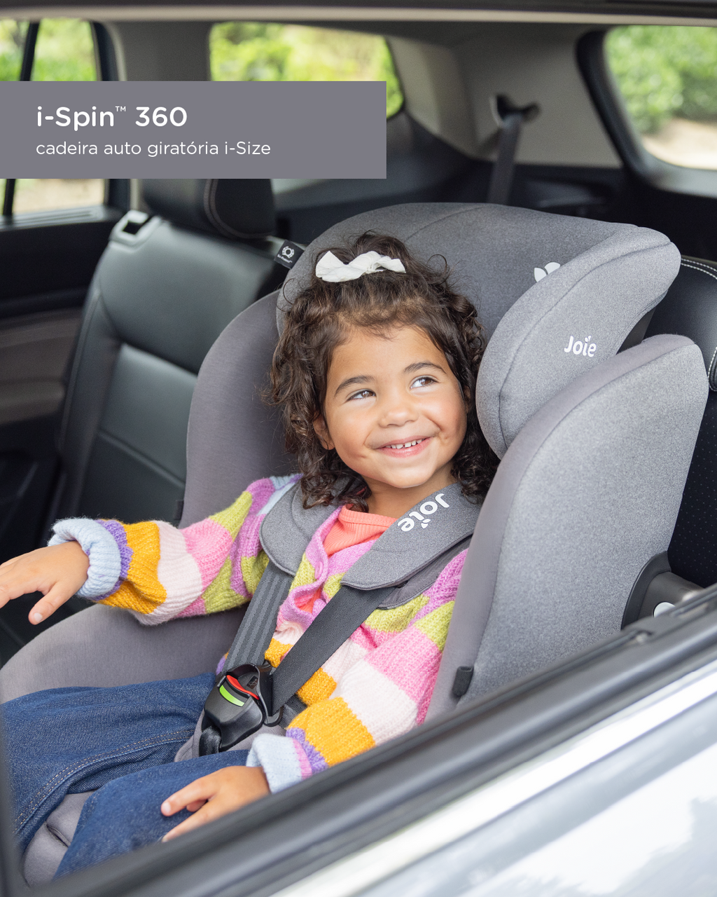 Silla de coche Joie i-Spin 360 | 40cm - 105cm MESH EDITION