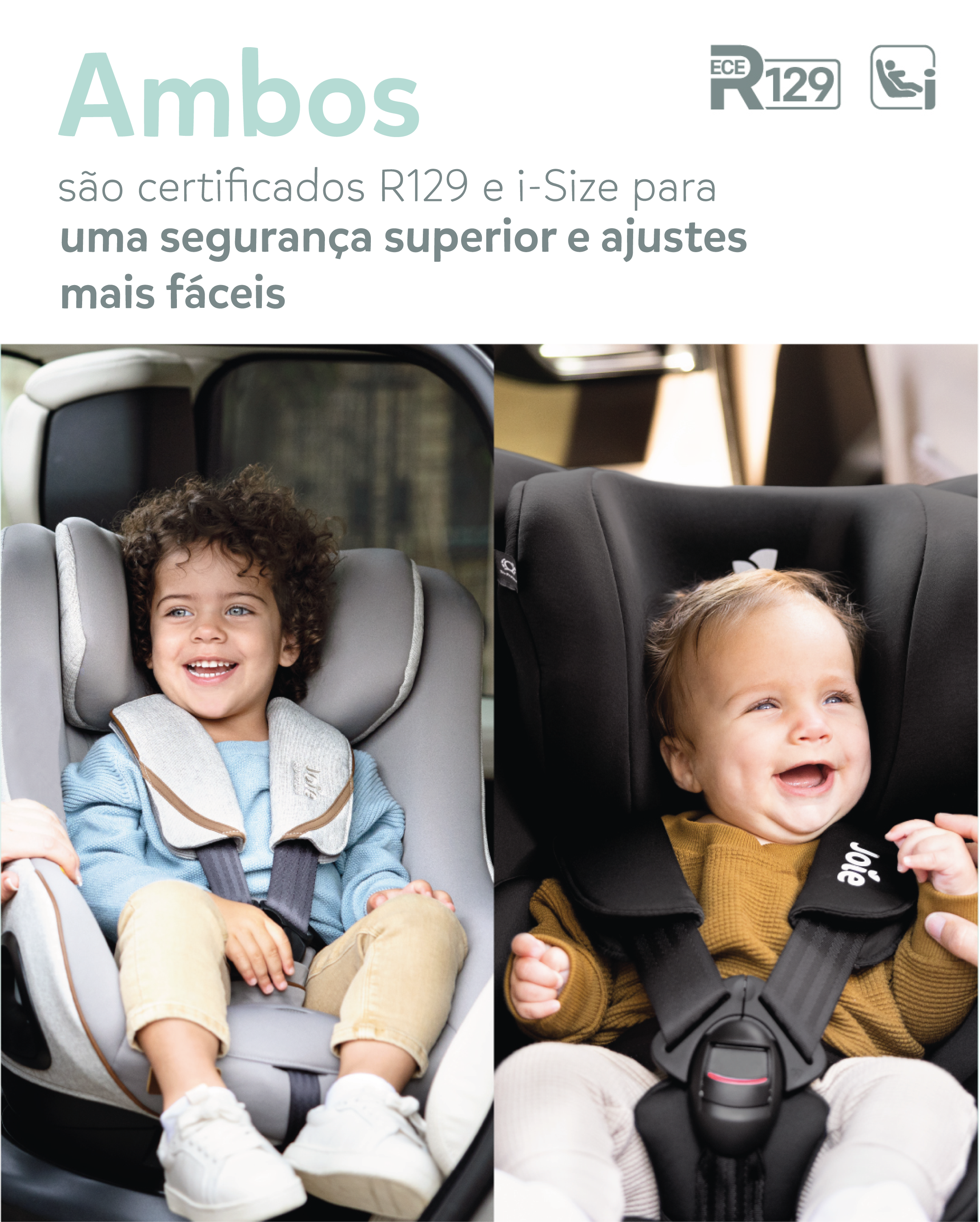 Silla de coche Joie i-Spin 360 | 40cm - 105cm MESH EDITION