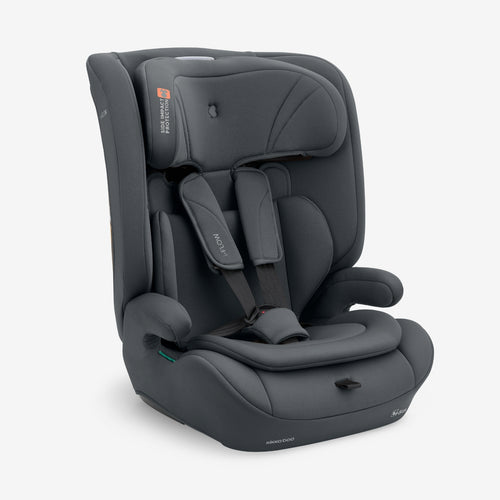 Cadeira auto Kikkaboo i-Flow cinzenta, i-Size 76-150 cm