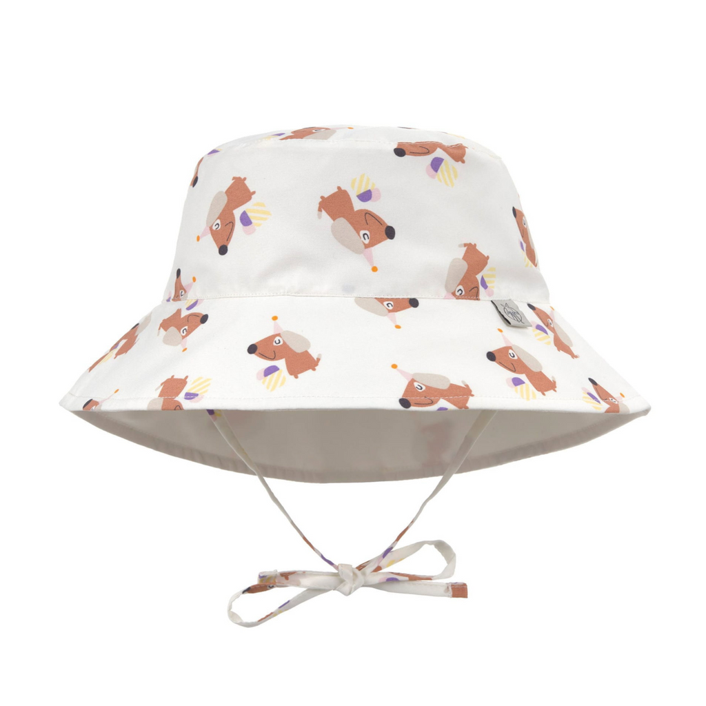 Lassig Reversible UV Panama Sun Hat Ice Cream/Dog