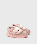 Pantufa barefoot infantil Igor Homie Oveja Maquillaje com detalhe de ovelha e fecho aderente
