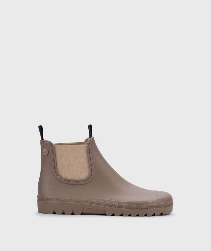 Botins barefoot de chuva Igor Alex Ash com biqueira larga e cano baixo