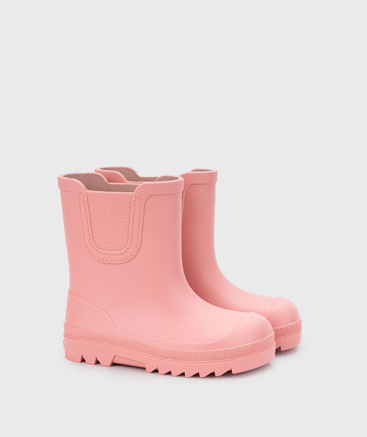 Galochas barefoot Igor Verona Rosa com acabamento mate para criança
