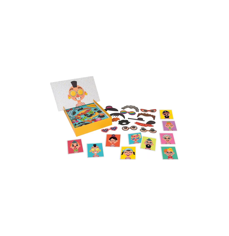 AS - Crazy Faces Magnetic Game
