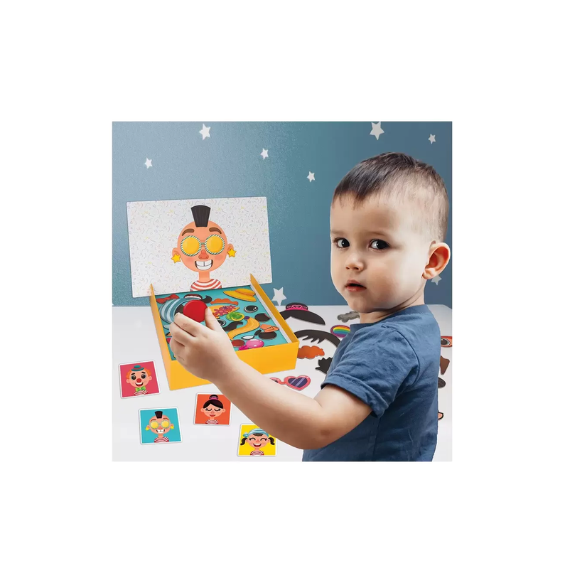 AS - Crazy Faces Magnetic Game