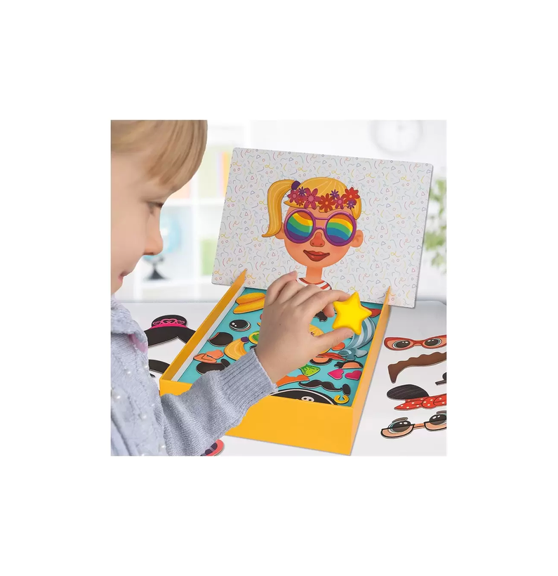 AS - Crazy Faces Magnetic Game