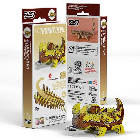 Eugy Puzzle 3D - Diablo Espinoso