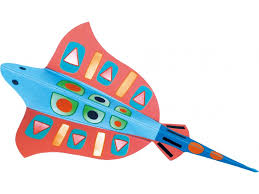 Avenir Livro de Origami e pintura com água Fundo do Mar