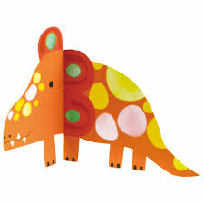 Avenir Dinosaur Origami and Water Painting Book