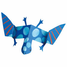Avenir Dinosaur Origami and Water Painting Book