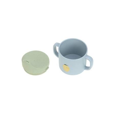 Lassig Sippy Cup Learning Cup with Handles Fruits Lemon