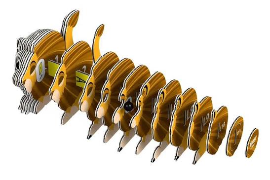 Eugy Puzzle 3D - Leão